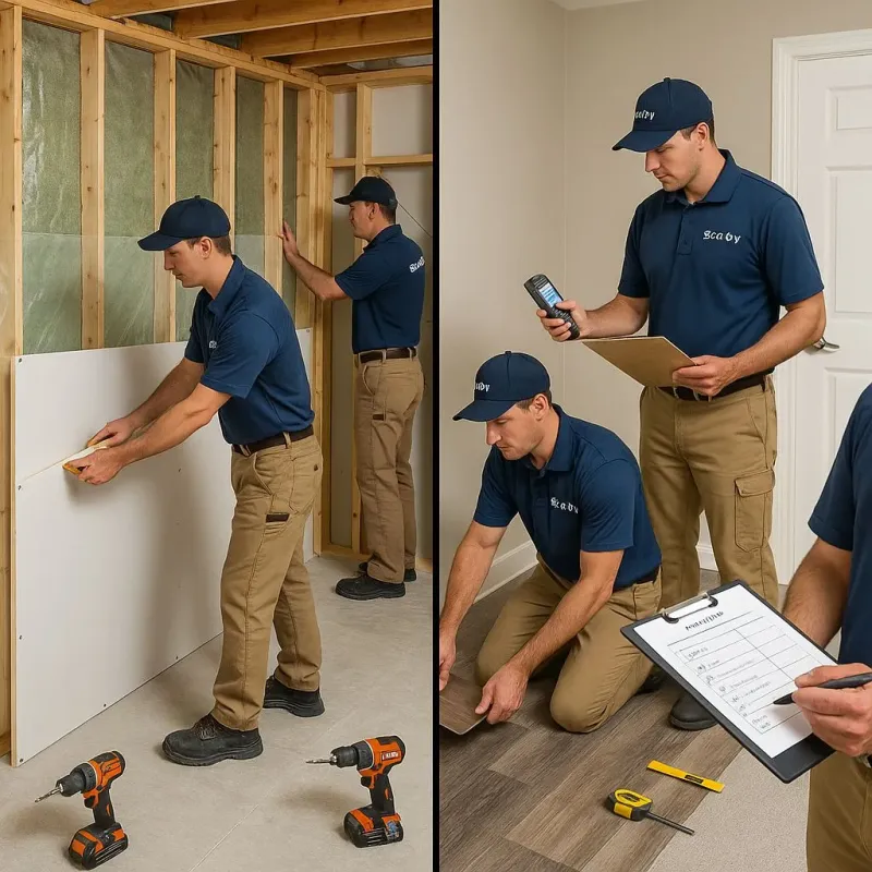 Repairs and Reconstruction process in Forest, OH